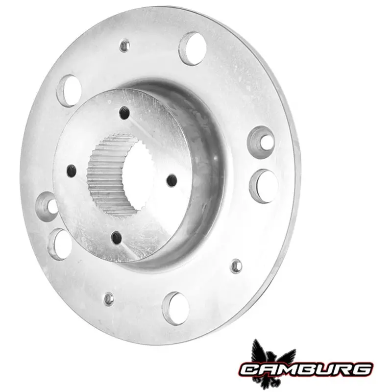 Camburg 2.25" Rear Drive Plate — 4340Ht Steel, 5X5.5" / 35-Spline 1