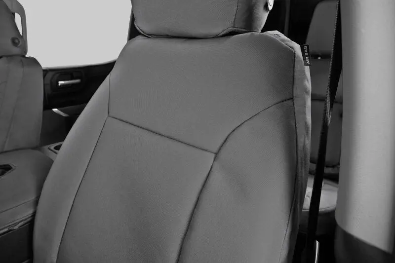 Covercraft 21-24 Ford Bronco Endura Precisionfit Custom Front Row Seat Covers - Silver/Silver 1
