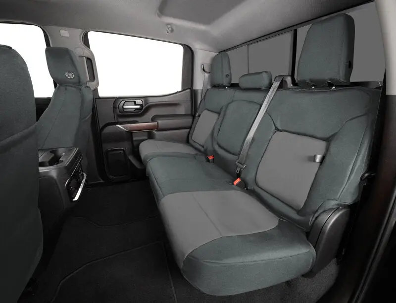 Covercraft Endura Precisionfit Seat Covers – Second Row, Charcoal/Silver, For 2011–2018 Dodge Ram 1