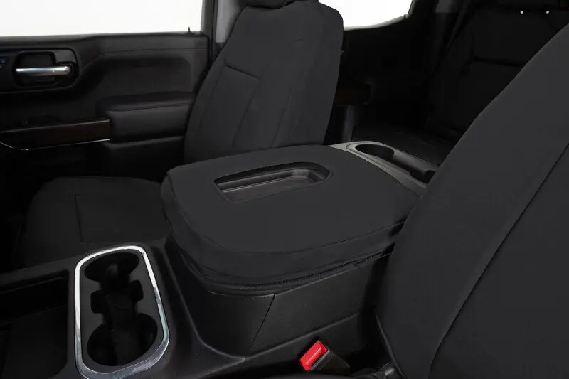 Covercraft Endura Precisionfit Seat Covers – Second-Row Custom Fit For 2015–2024 Ford Edge, Black/Black 1