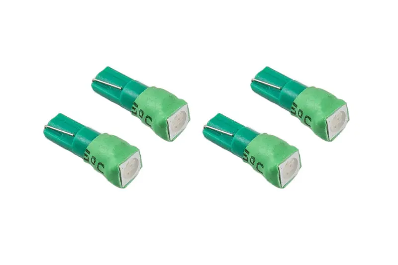 Diode Dynamics Smd1 Led Replacement Bulbs – 74-Watt Green, Pack Of Four 1