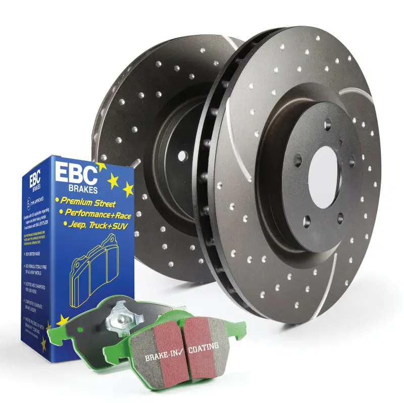 Ebc Greenstuff Brake Pad And Gd Sport Rotor Kit – S10 Performance Package 1