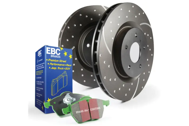 Ebc Greenstuff Street-Performance Brake Kit – S3 Series Pads & Gd Rotors 1