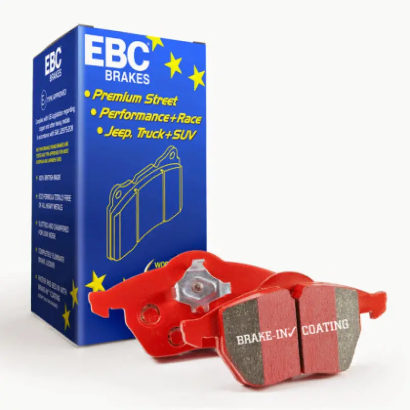 Ebc Redstuff Rear Brake Pads For 2013–2015 Porsche 911 (991) Gt3 3.8L 1