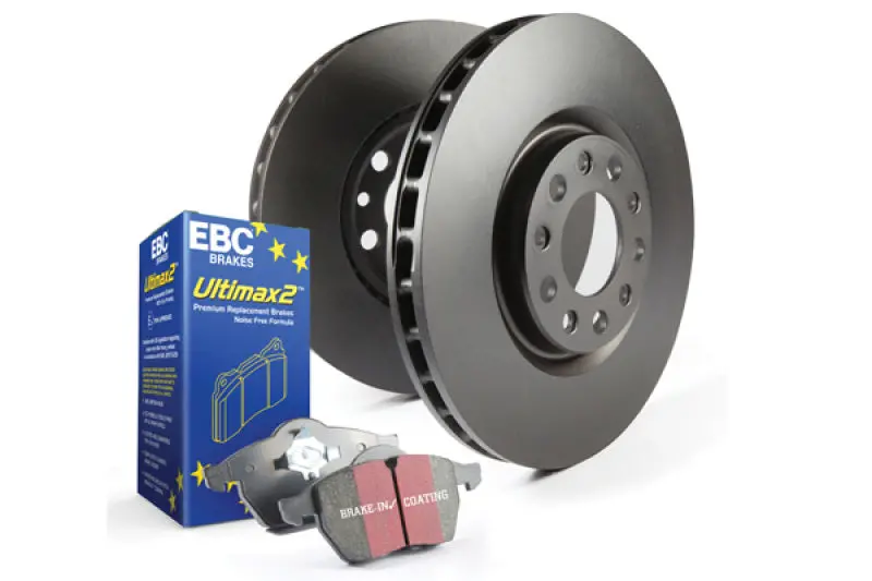 Ebc Ultimax S1 Brake Kit – Premium Semi-Metallic Pads Paired With Rk Series Drilled & Slotted Rotors 1