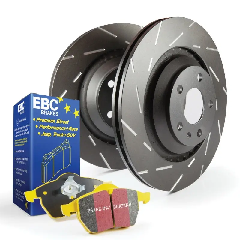 Ebc Yellowstuff High-Performance Brake Pads And Usr Drilled & Slotted Rotors 1