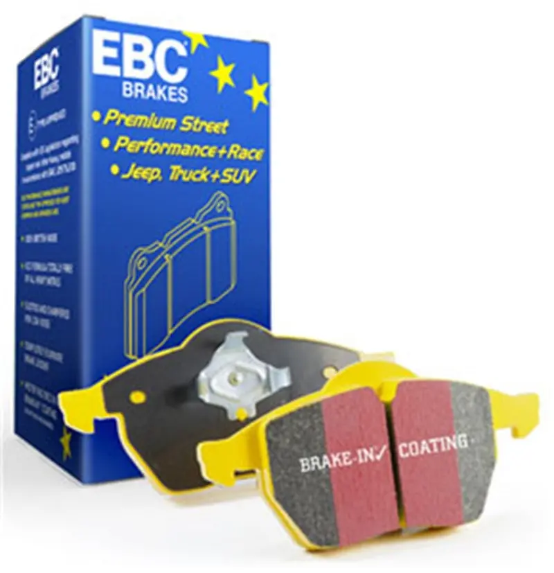 Ebc Yellowstuff Rear Brake Pads For 2014+ Porsche Macan With Cast Iron Rotors – 3.6L Twin-Turbo Engine 1