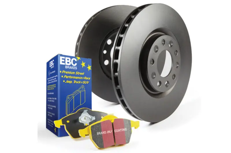 Ebc Yellowstuff Street & Track Brake Kit – S13 Front Pads + Rk Drilled Rotors 1
