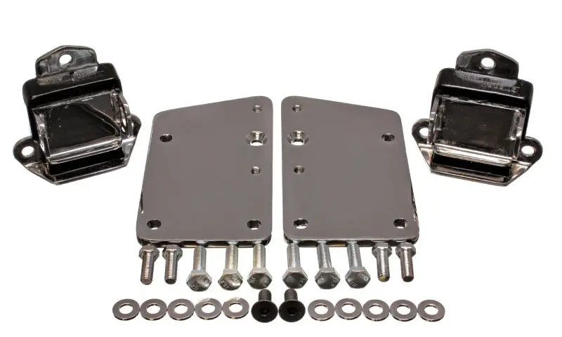 Energy Suspension Ls-Series Motor Mount Conversion Kit – Black Polyurethane With Chrome-Plated Hardware 2