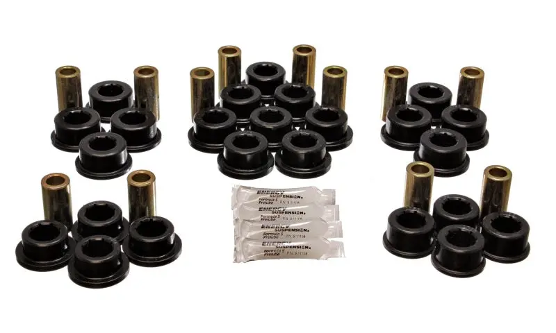Energy Suspension Rear Control Arm Bushing Kit – Black Polyurethane, Fits 1987–1992 Toyota Supra 1
