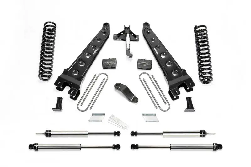 Fabtech 6" Radius Arm Lift System For 2018 Ford F-450/F-550 4Wd Diesel – Includes Coil Springs & Dual-Mode Shocks 1