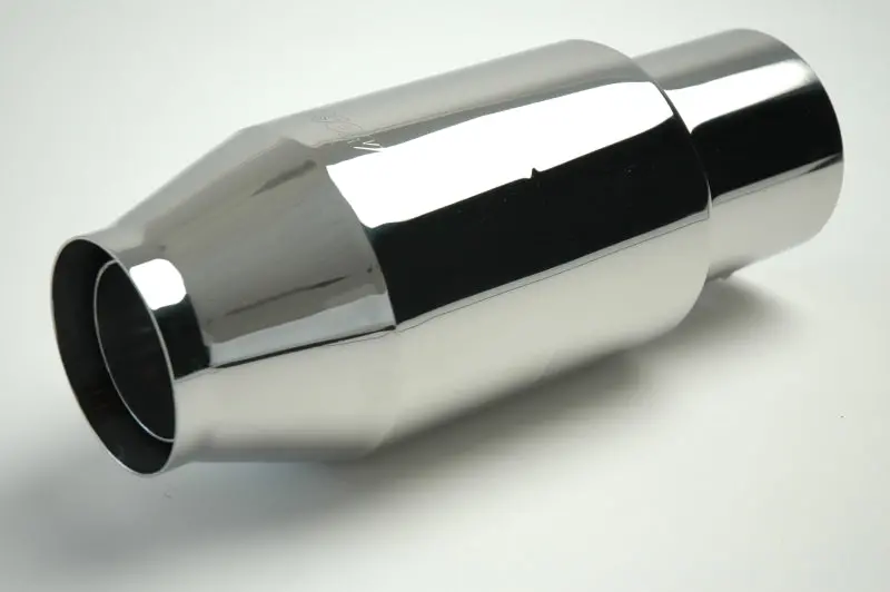 Gibson Marine Stainless Steel Bullet Muffler Kit – Dual 4" Inlet, 11" Length 1