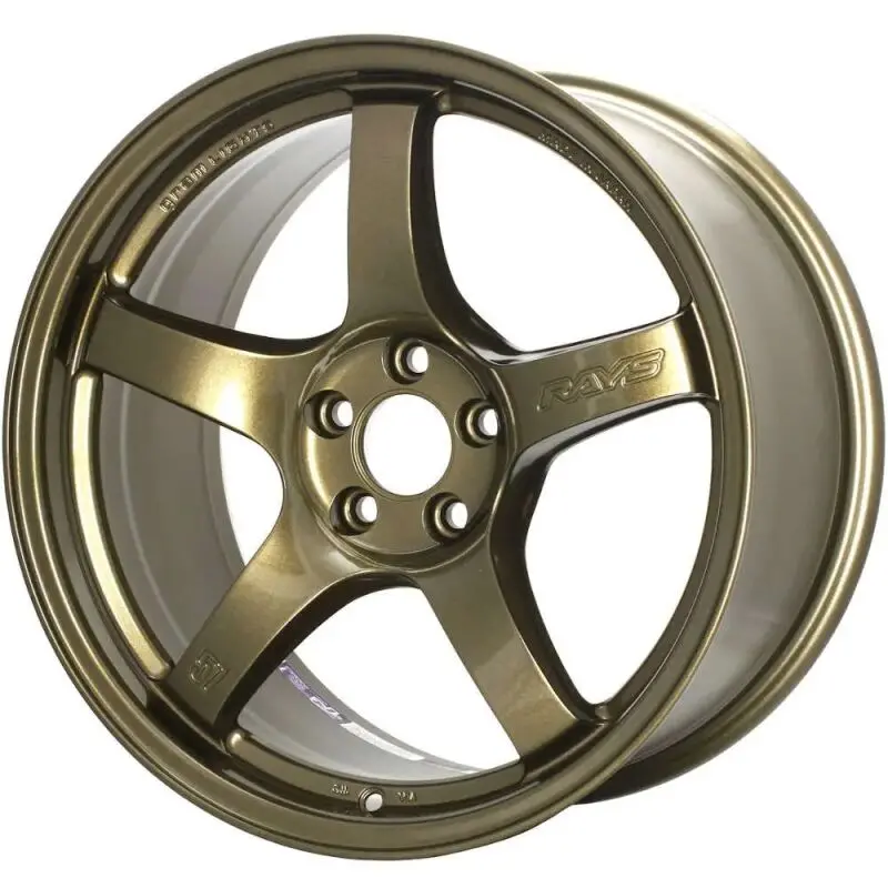 Gram Lights 57Cr 17X9 Wheel – Bronze Finish, +22 Offset, 5X114.3 Bolt Pattern, Lightweight Forged Design 1