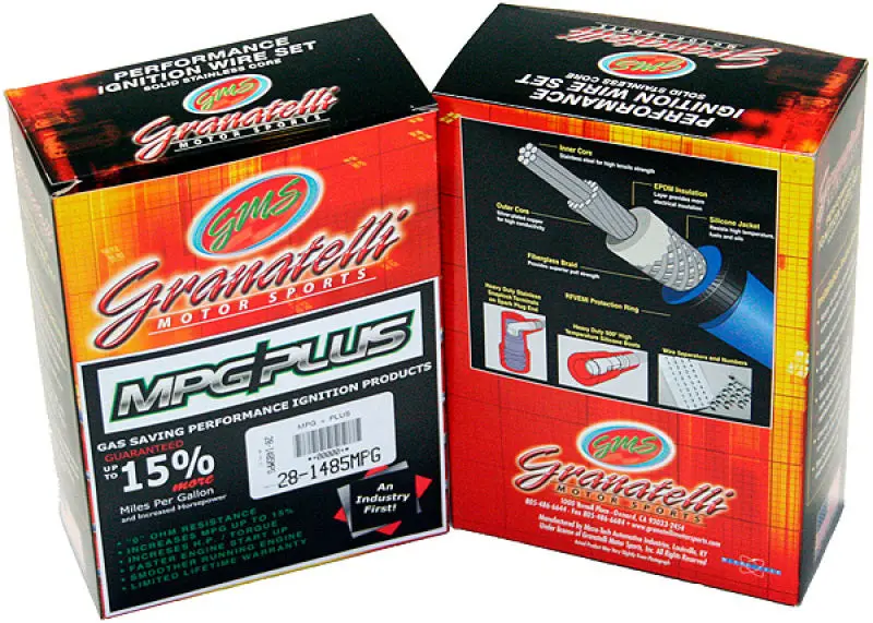 Granatelli High-Performance Ignition Wires For 1991–1993 Geo Storm 1.6L 4-Cylinder Engines 1