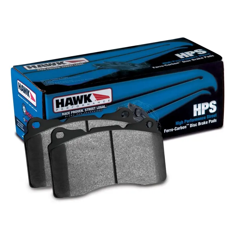Hawk Hps Street Front Brake Pads For 2010–2012 Hyundai Genesis Coupe (Non-Brembo Models) 1