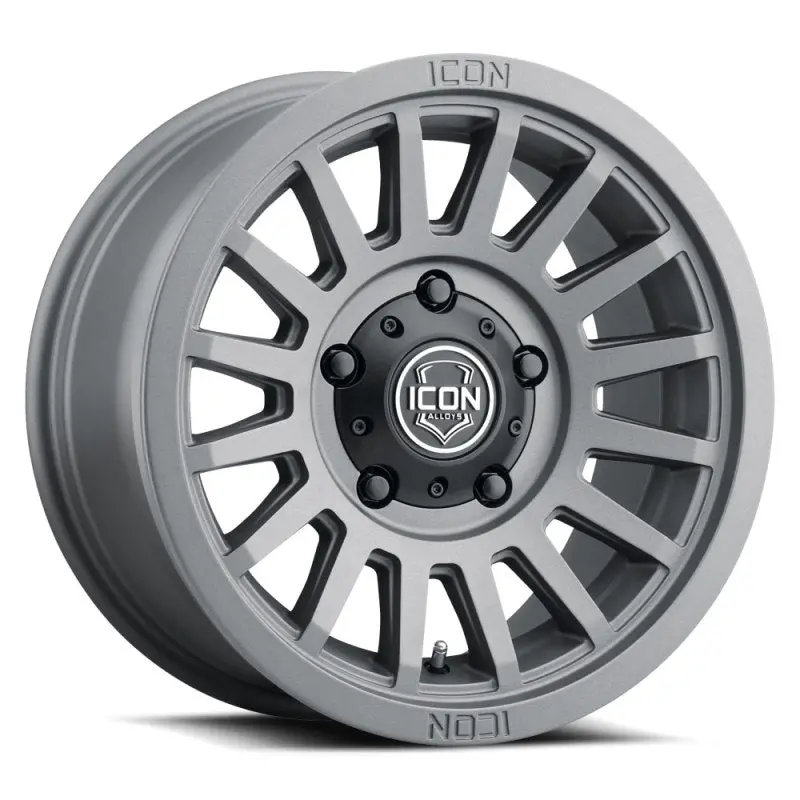Icon Recon Slx 18X9 Wheel – Charcoal Finish, 5X5.5 Bolt Pattern, 0Mm Offset, 5" Backspace, 77.9Mm Hub Bore 1