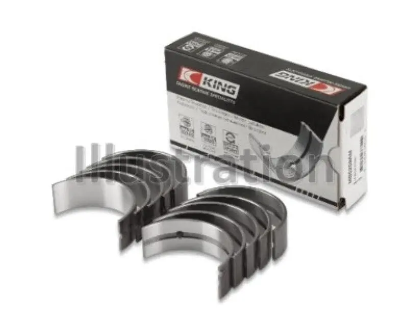King Engine Bearings Main Bearing Set For Peugeot 404 — Oversize +0.25Mm 1