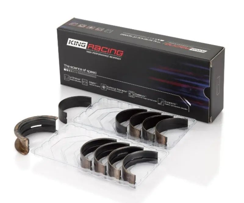 King Main Bearing Set – .026" Oversize, 5-Piece, For Ford 2.3L L4 (140Ci) Crankshaft 1