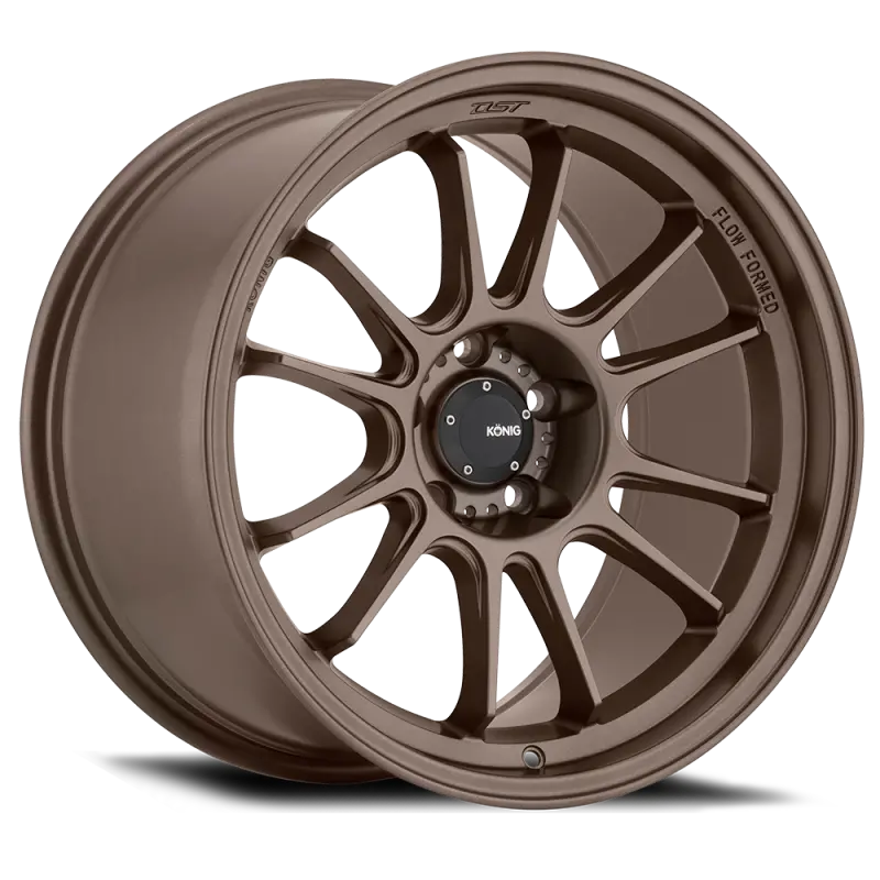 Konig Hypergram Forged Alloy Wheel – 18X9.5", 5X114.3, +25Mm Offset, Race Bronze Finish 1