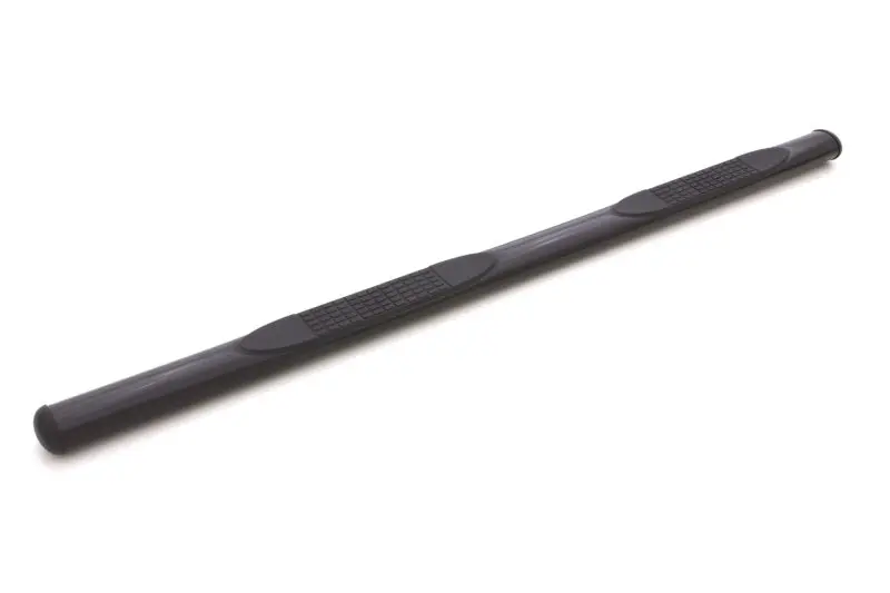 Lund 4-Inch Oval Steel Nerf Bars For 2007–2017 Chevy Silverado 1500 Crew Cab – Black Finish 1