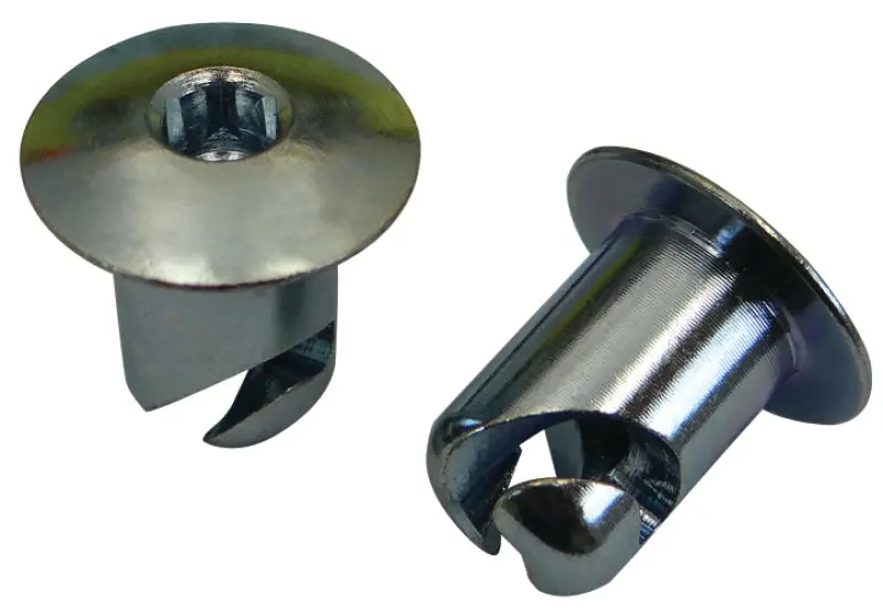 Moroso Oval Head Quick Fasteners – 7/16" × 0.450", Steel, 10-Pack 1