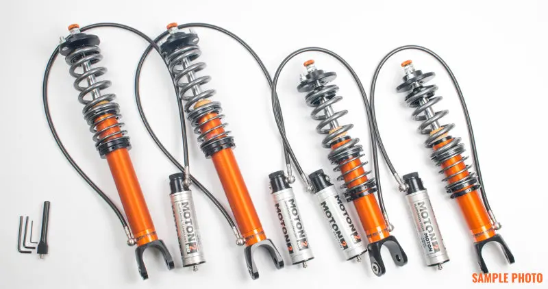Moton 2-Way Adjustable Coilover Kit For 2015–2018 Porsche 911 991 Awd – Includes Performance Springs 1