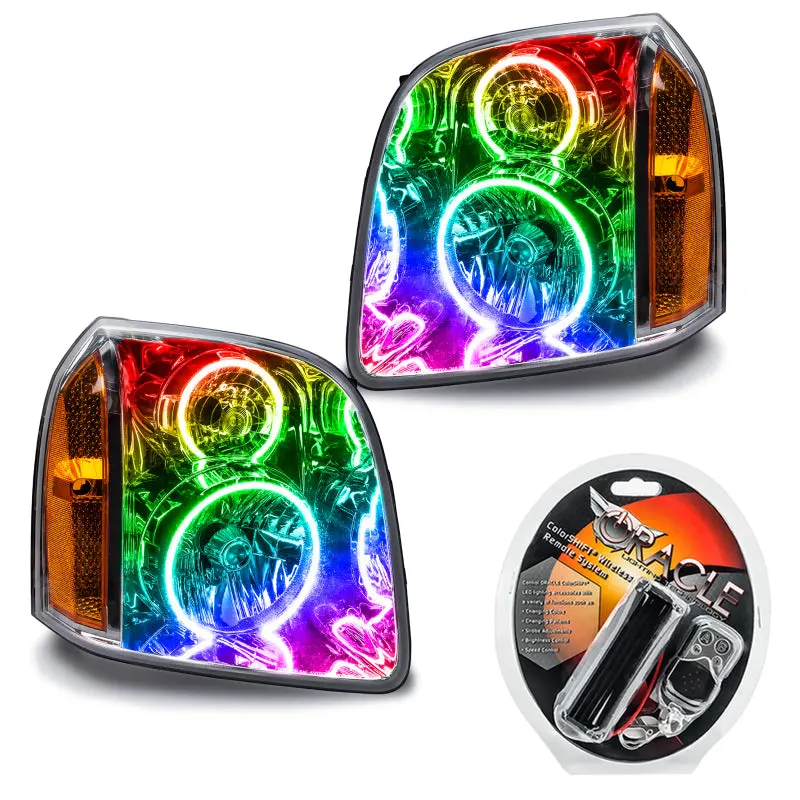 Oracle Colorshift Led Headlight Assembly For 2007–2013 Gmc Yukon – Smd Technology 1