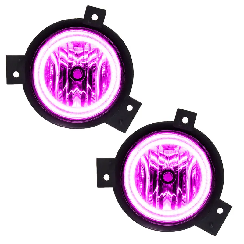 Oracle Lighting 01-03 Ford Ranger Pre-Assembled Led Halo Fog Lights -Pink 1