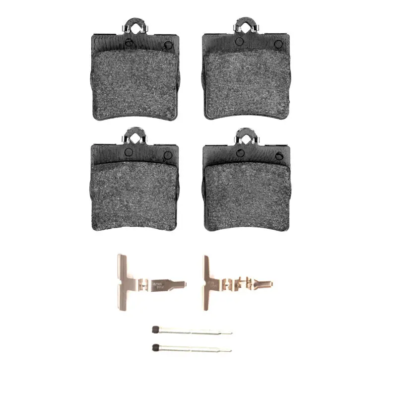 R1 Semi-Metallic Rear Brake Pad & Hardware Kit For 1996–2015 Chrysler Crossfire 1