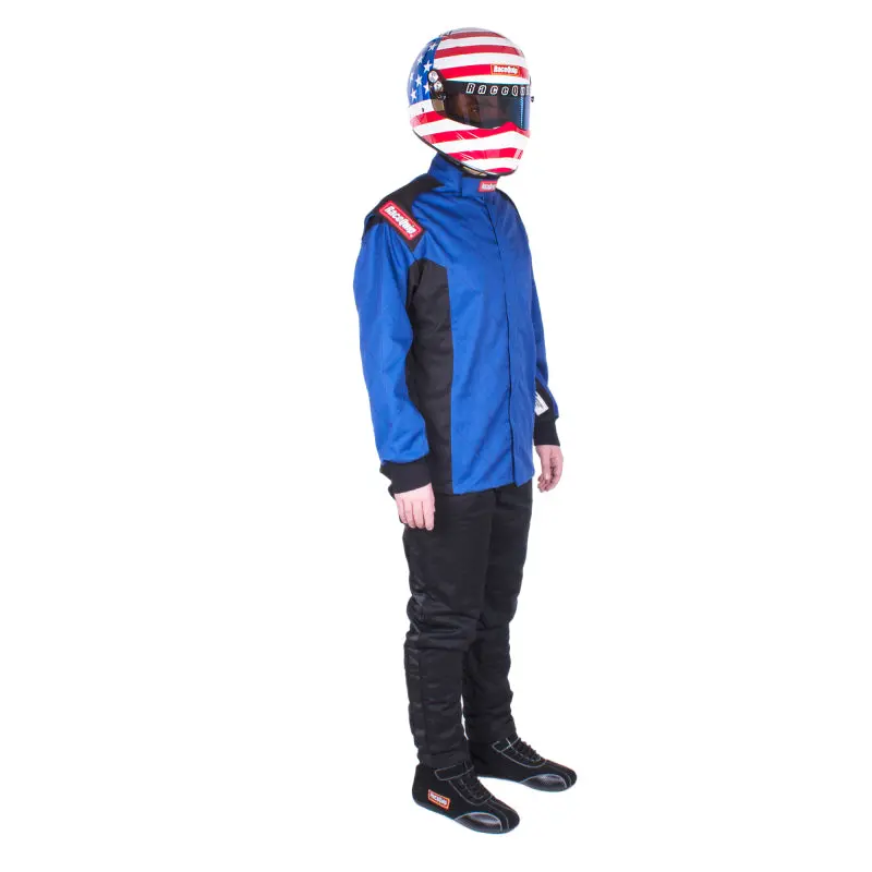 Racequip Chevron-1 Racing Jacket – Navy Blue, Size Xl 1
