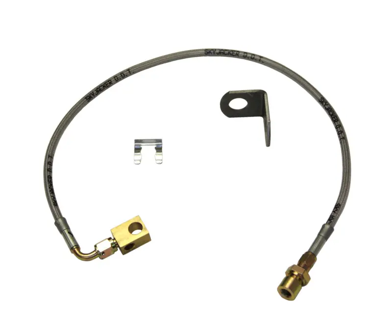 Skyjacker Brake Hose Kit For 1997–2006 Jeep Wrangler Tj – Reinforced Flexible Line Assembly 1