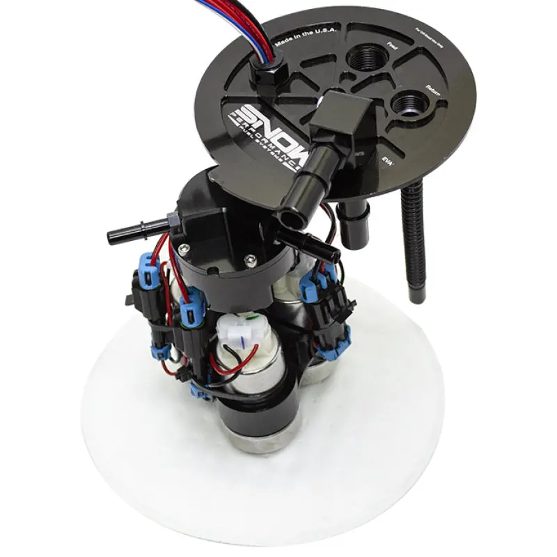 Snow Performance Triple-Pump Fuel Hat Assembly For Chevrolet Camaro 6Th Generation (2016–2023) 1