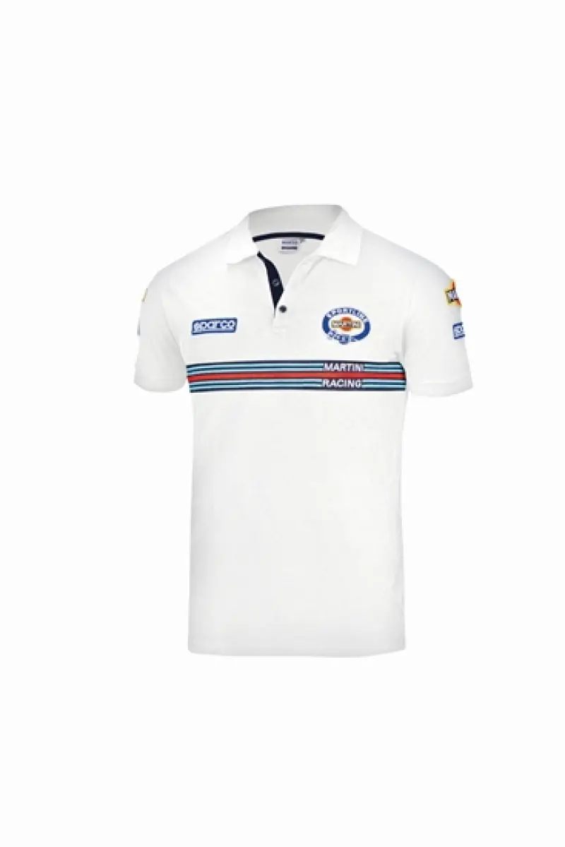 Sparco Polo Replica Martini-Racing Xxl White 1