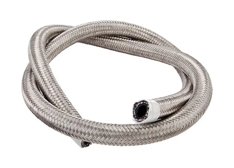 Torque Solution -10An Stainless Steel Braided Brake Hose – 50-Foot Roll 1