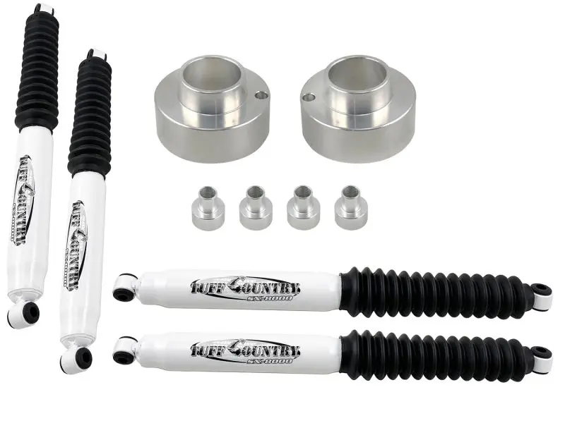 Tuff Country 2-Inch Front Leveling Kit For 2020–2023 Jeep Gladiator – Includes Sx8000 Performance Shocks And Precision-Machined Spacers 1