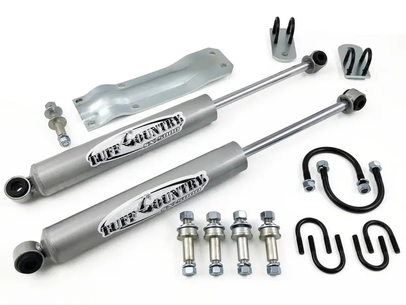 Tuff Country Dual In-Line Steering Stabilizer Kit For 1969–1987 Chevy K10/K20 ½- And ¾-Ton 4Wd Trucks 1