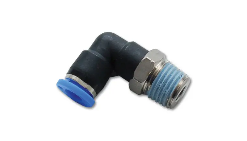 Vibrant Pneumatic Vacuum Fitting – 3/8" Npt Male Elbow Connector For 3/8" Od Tubing (Vacuum & Boost Applications) 1