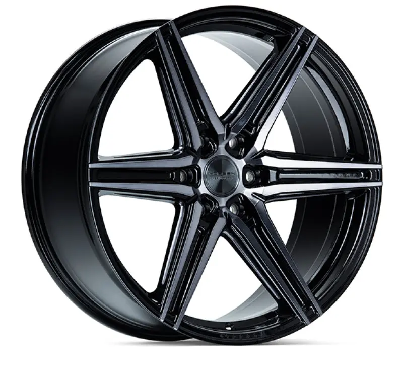 Vossen Hf6-2 22X9.5 Wheel – Tinted Gloss Black, 6X135 Bolt Pattern, Et20 Offset, Deep Face Profile 1