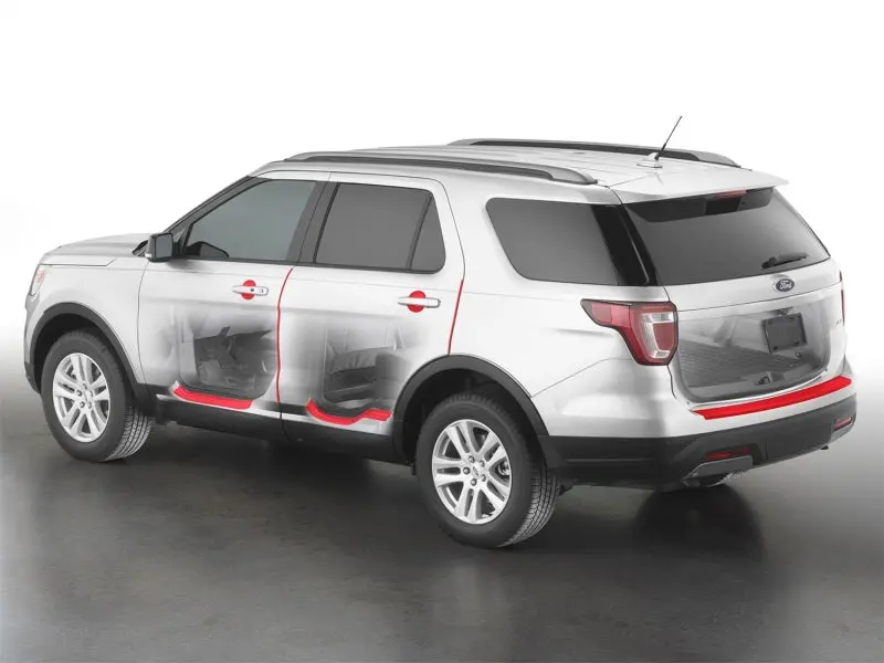 Weathertech 13-18 Acura Rdx Scratch Protection - Transparent 1
