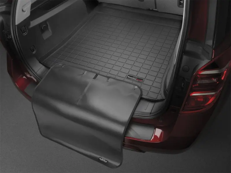 Weathertech Custom Cargo Liner With Bumper Protector – Black Fit For 2022–2023 Volkswagen Taos 1