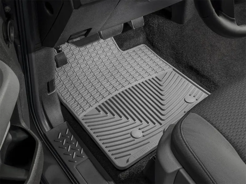Weathertech Custom-Fit Rubber Floor Mats For 2002–2011 Lexus Sc 430 – Front Set In Grey 2