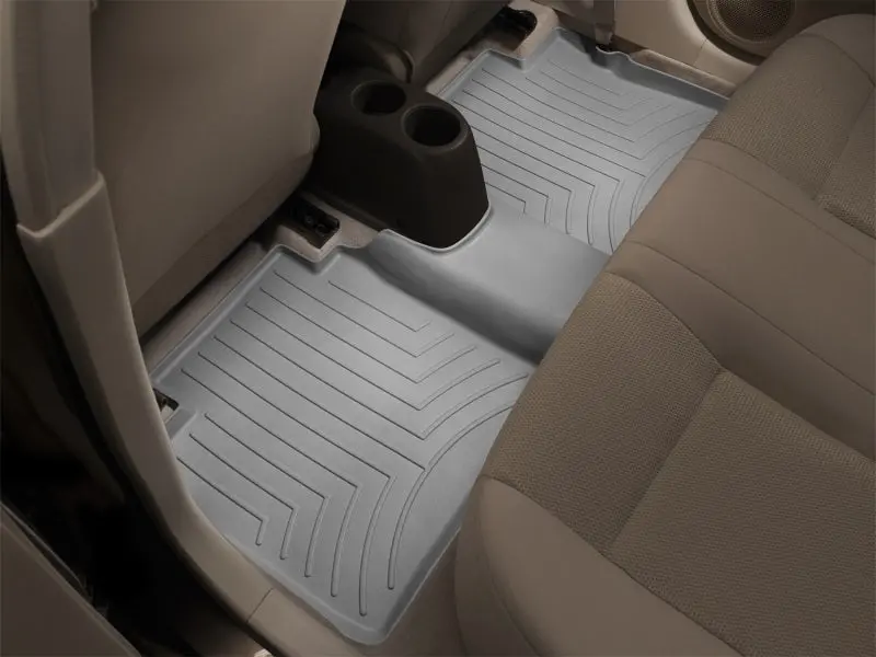 Weathertech Rear Floorliner For 2012+ Bmw 6-Series – Custom-Fit, Textured Grey Liners 1