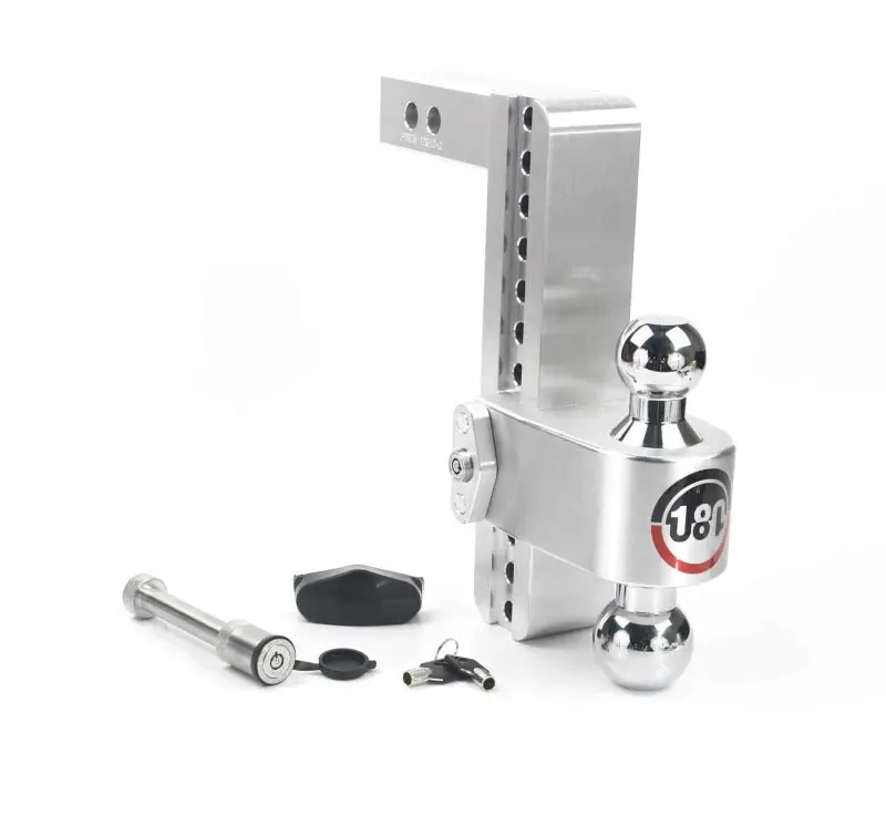 Weigh Safe Aluminum 10-Inch Drop Hitch With 2-Inch Shank — 10K/12.5K Gtw 1