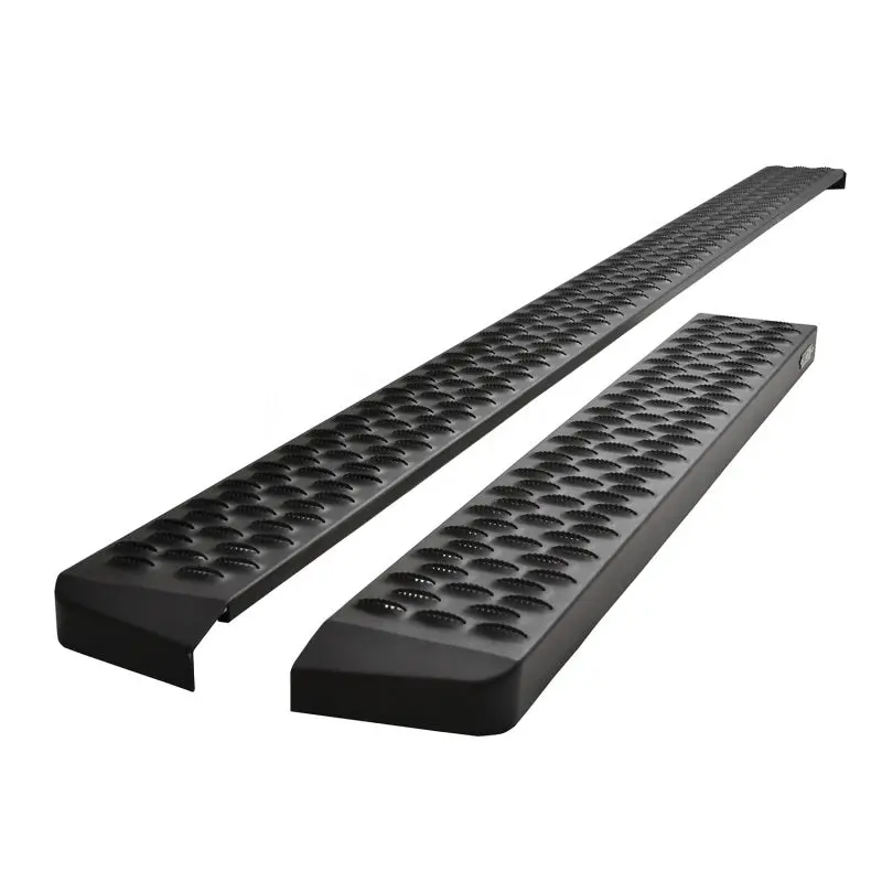 Westin Grate-Style Running Boards – Textured Black, Driver & Passenger Lengths (46" & 97") For Ford Transit Van 150/250/350 1