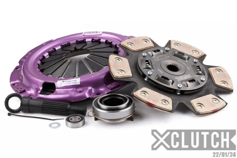Xclutch Stage 2R Heavy-Duty Sprung Ceramic Clutch Kit For 1991–1996 Dodge Stealth Es 3.0L 1